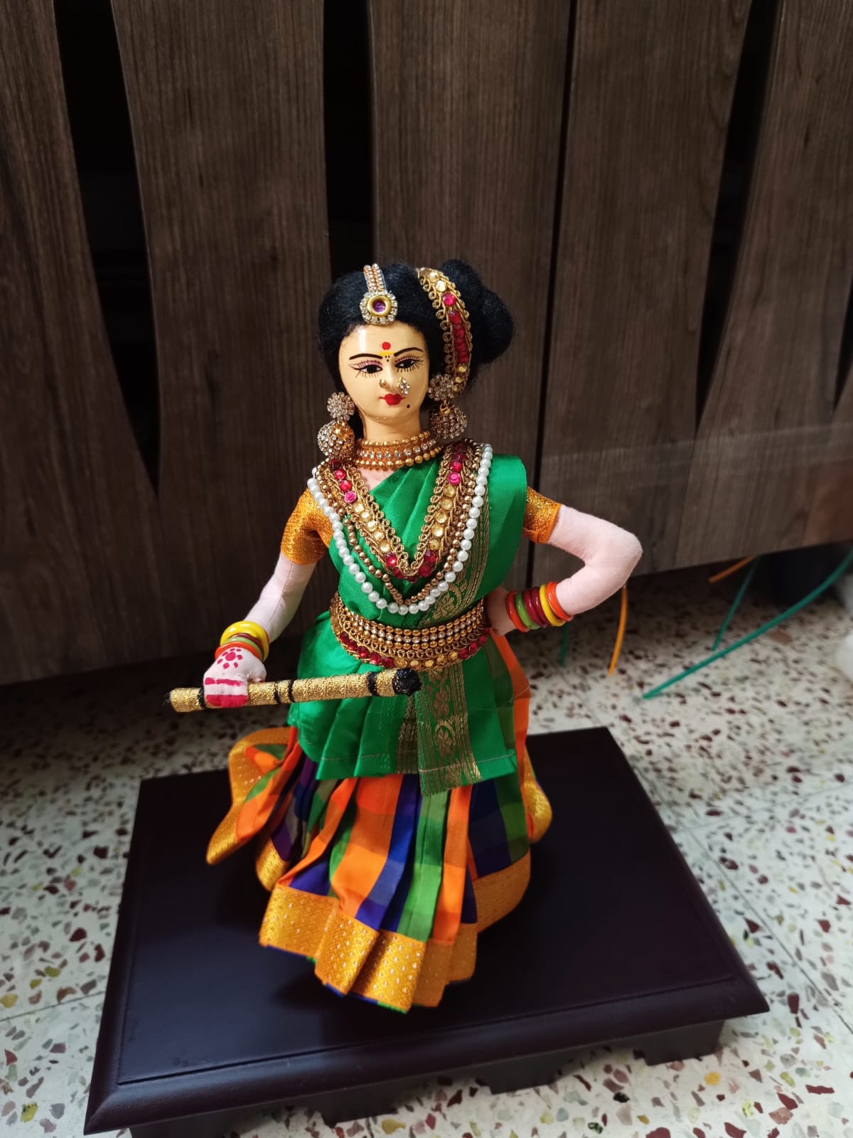 Dancing doll - 12 inches Handmade dacing doll - Folk dance