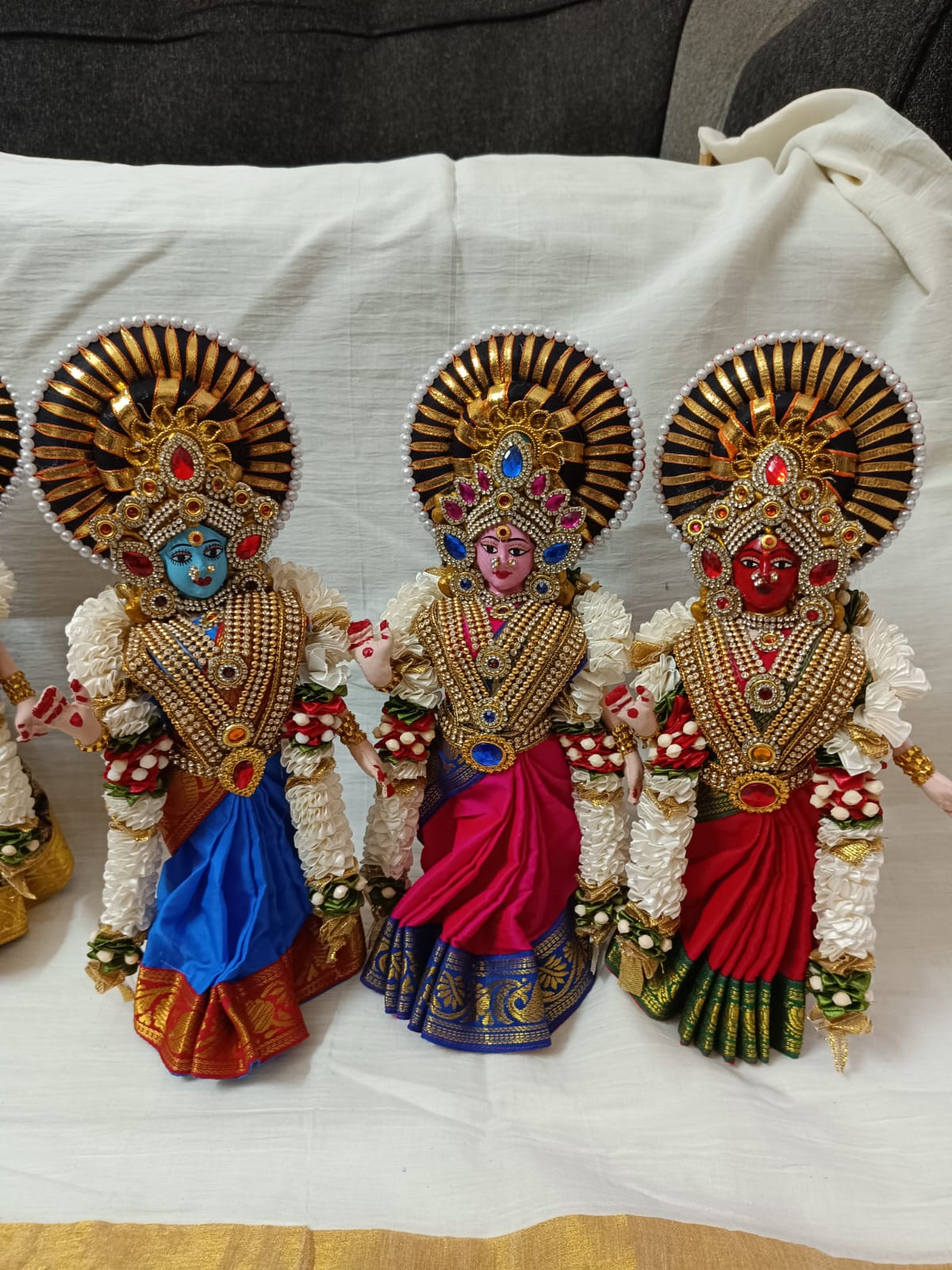 Navadurga - 12 inches Handmade Nava durga doll 3-6