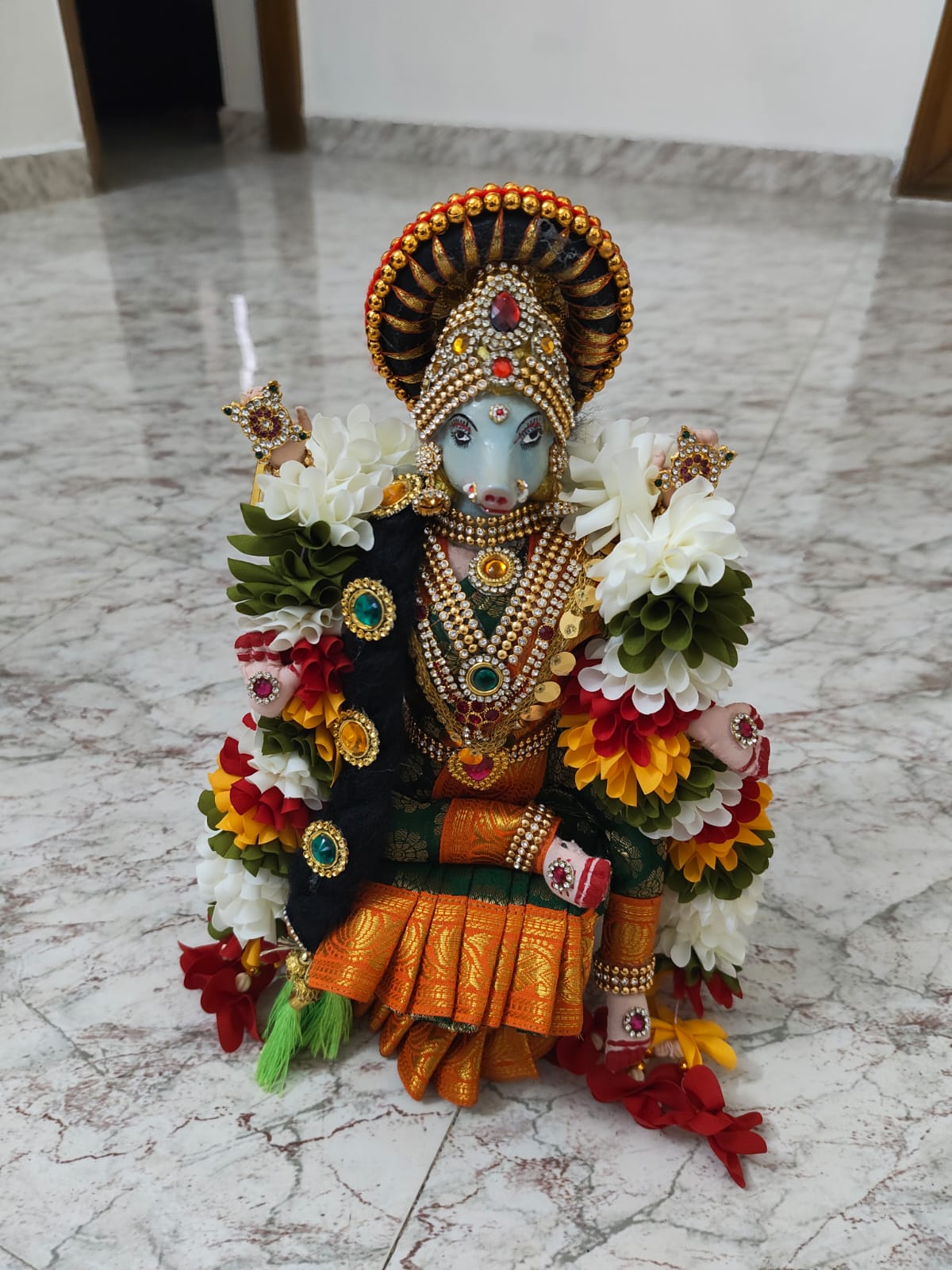 Varahi - 12 inches Handmade Varahi doll