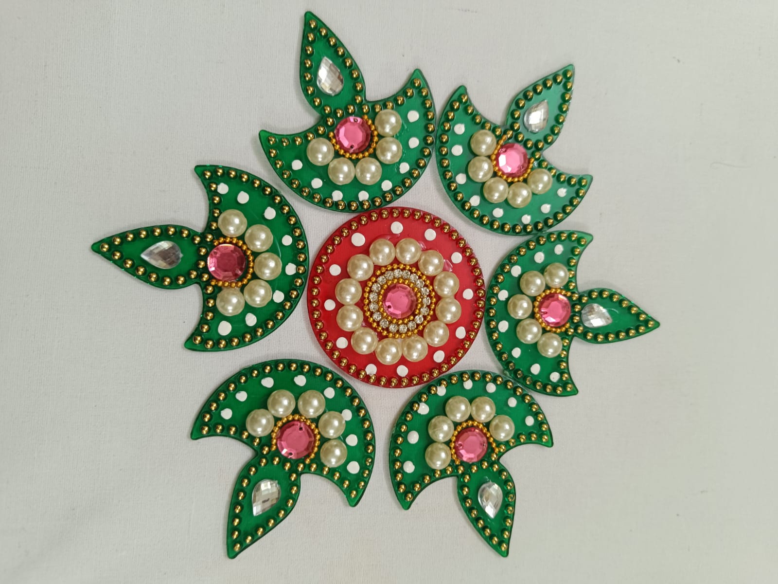 Rangolis - Min Rangoli - 9 inches V8