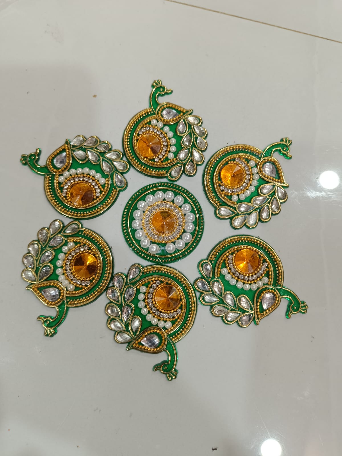Rangolis - Min Rangoli - 9 inches V9