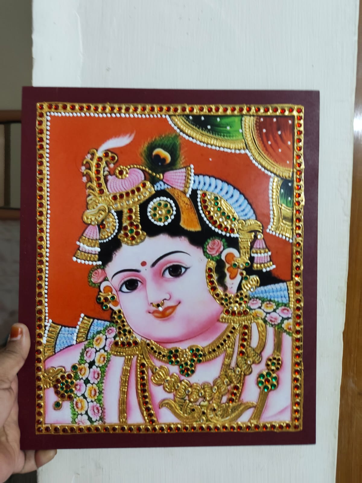 Return gifts - Frame 12X10 - Krishna idol