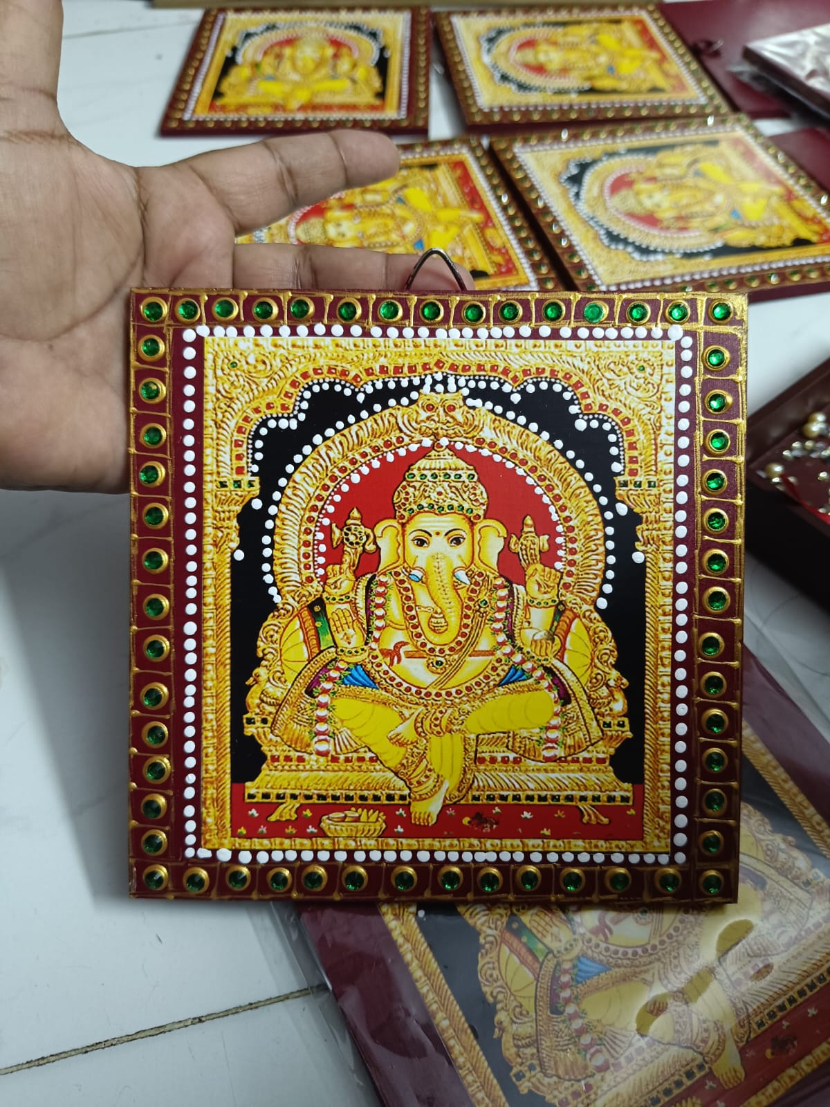 Return gifts - Frame 6X6 - Ganapathy idol