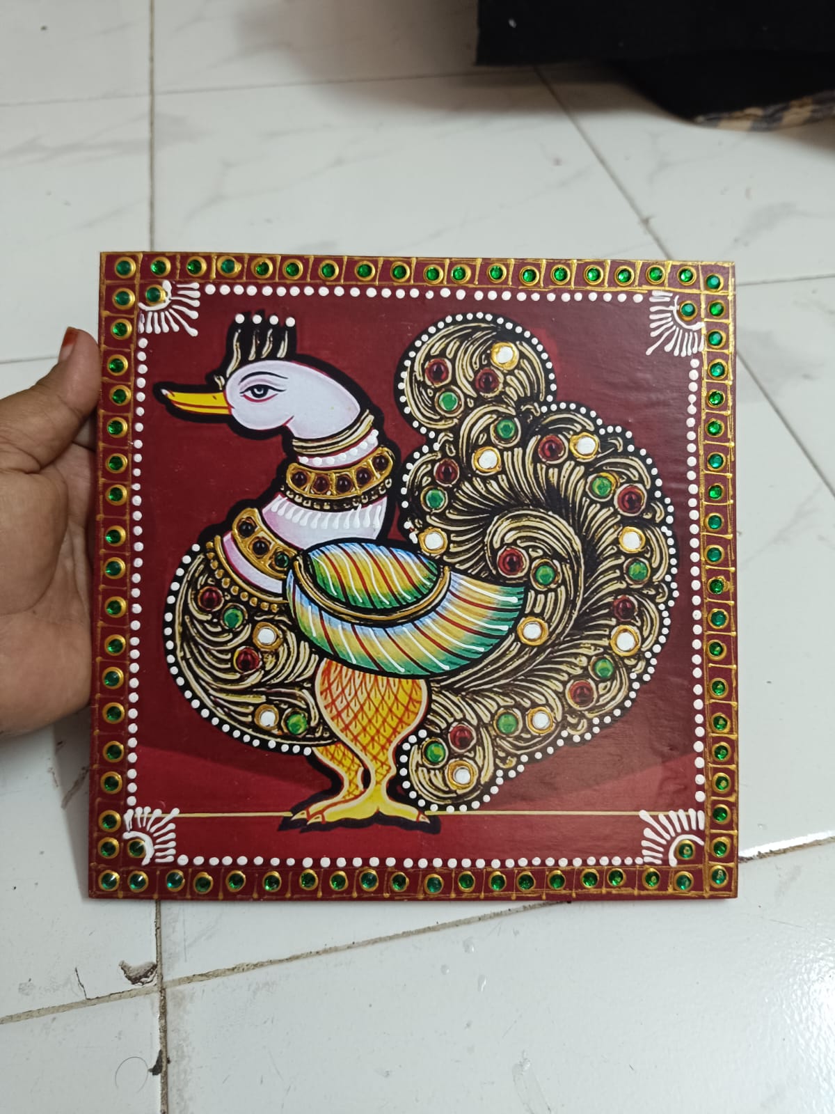 Return gifts - Frame 8X8 - Swan Red colour