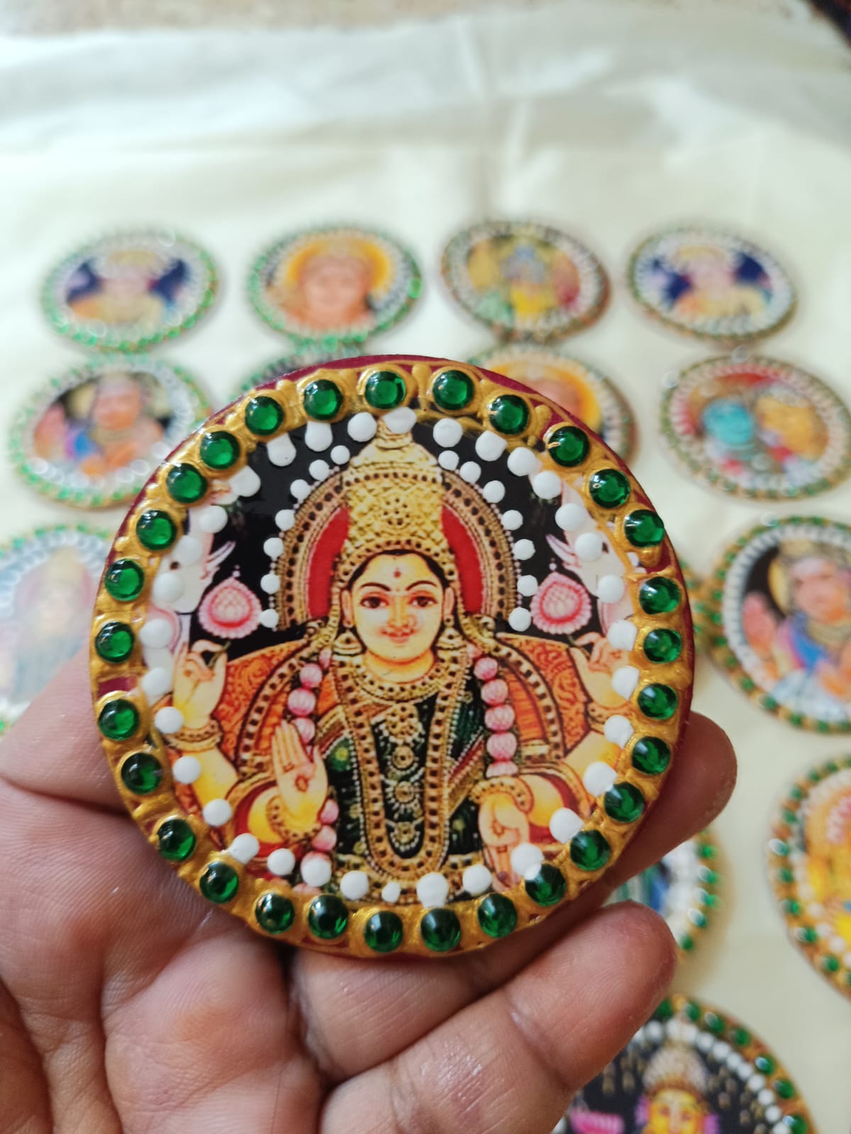 Return gifts - 3 inches Fridge magnet - Lekshmi idol