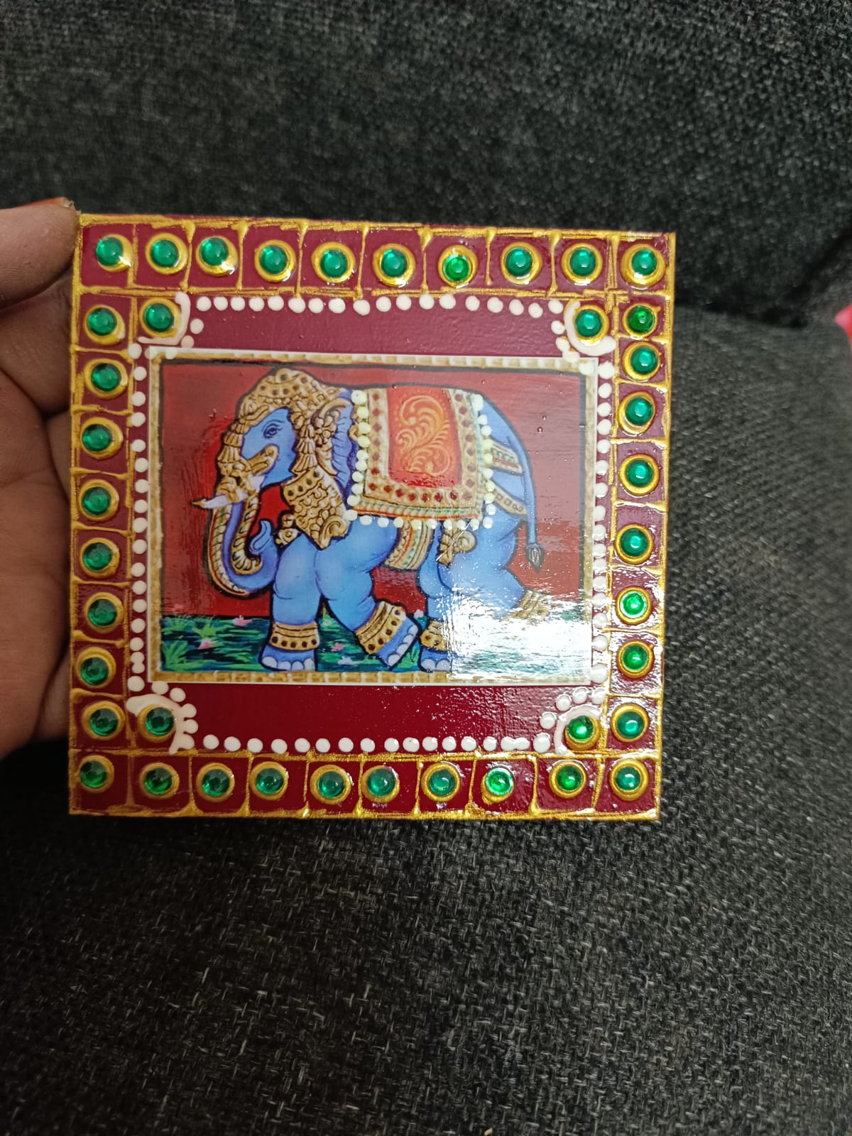 Return gifts - 4x4 Fridge magnet - Elephant
