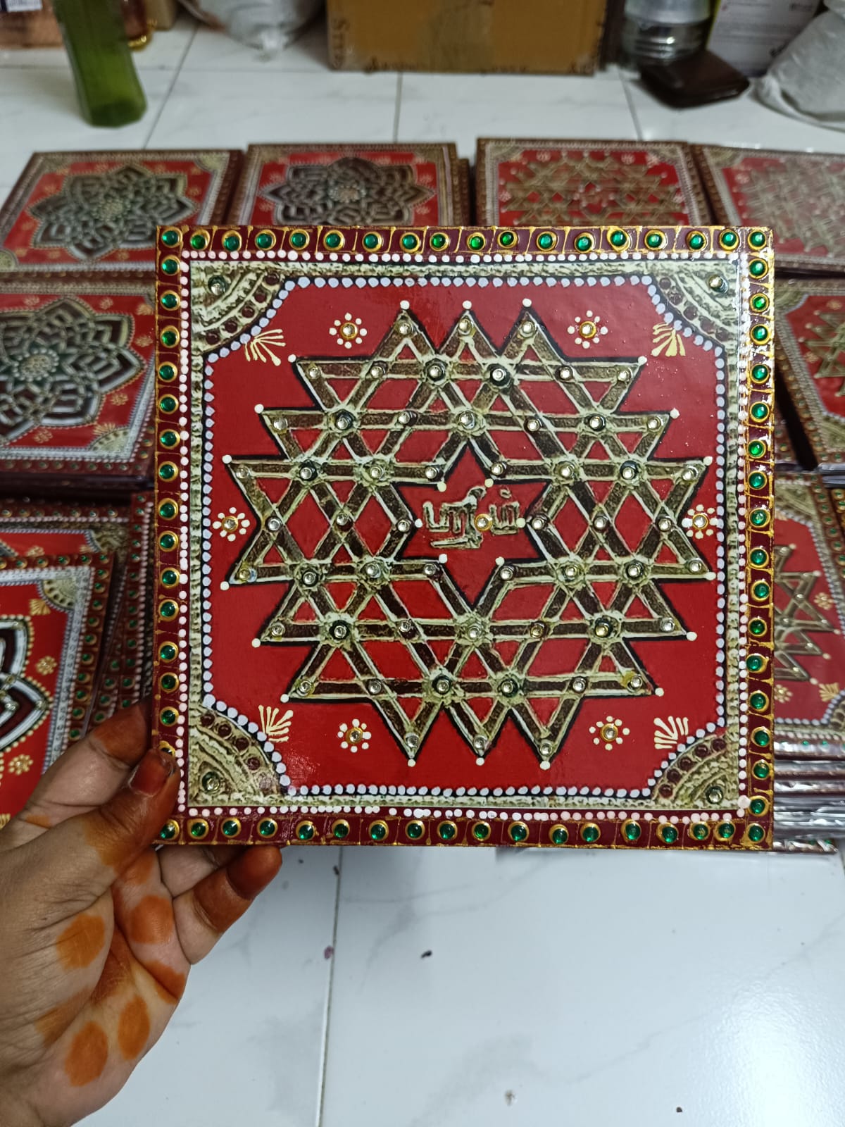 Return gifts - Manai 8X8 - Chakra