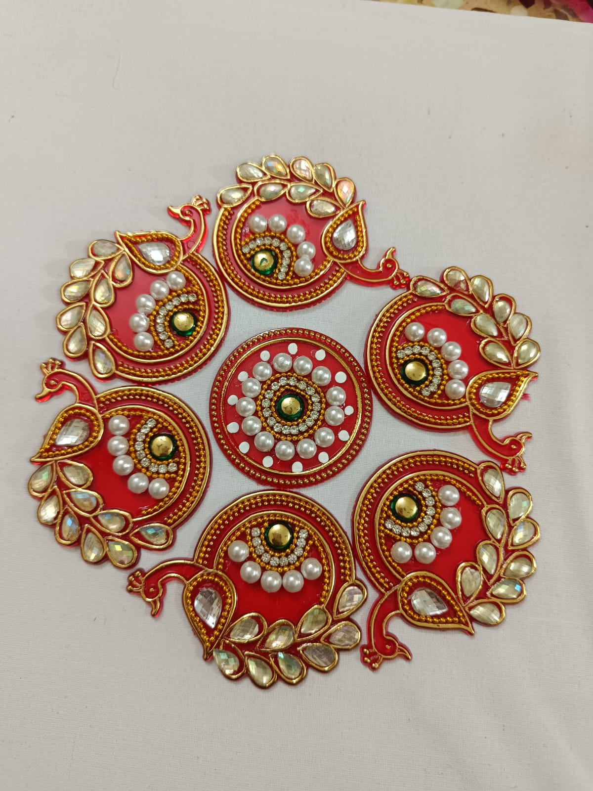 Return gifts - Min Rangoli - 9 inches V10