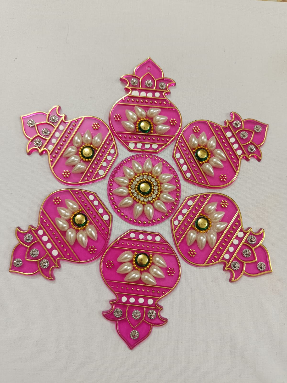Return gifts - Min Rangoli - 9 inches V6