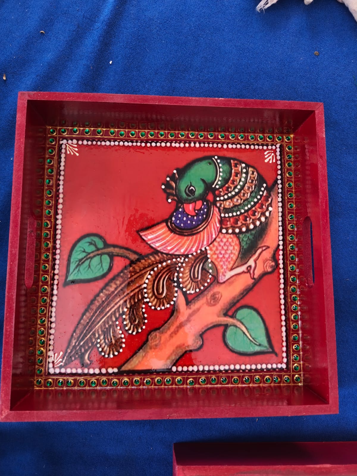 Return gifts - Tray 10x10 - Bird