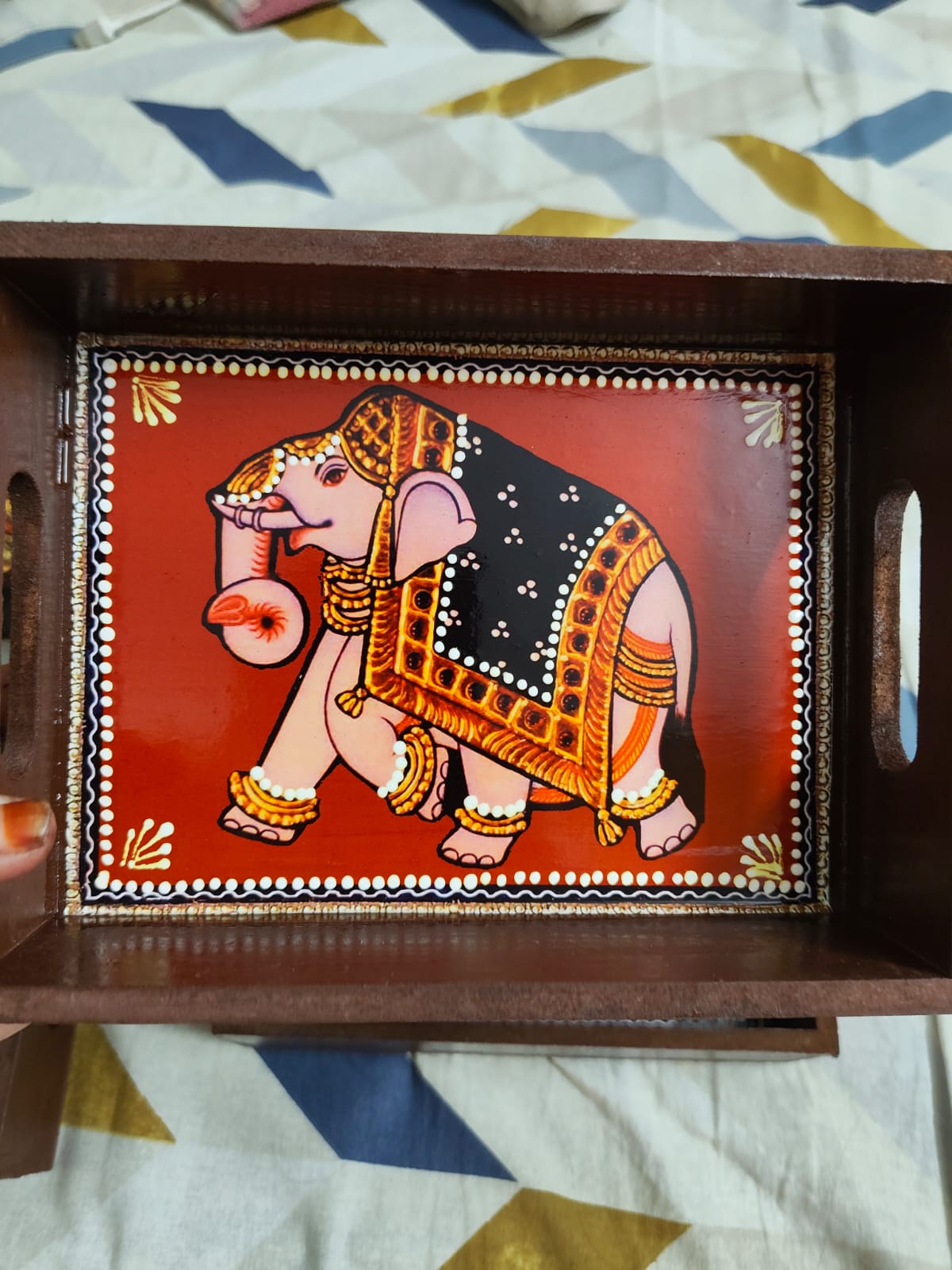 Return gifts - Tray 6x8 - Elephant V1