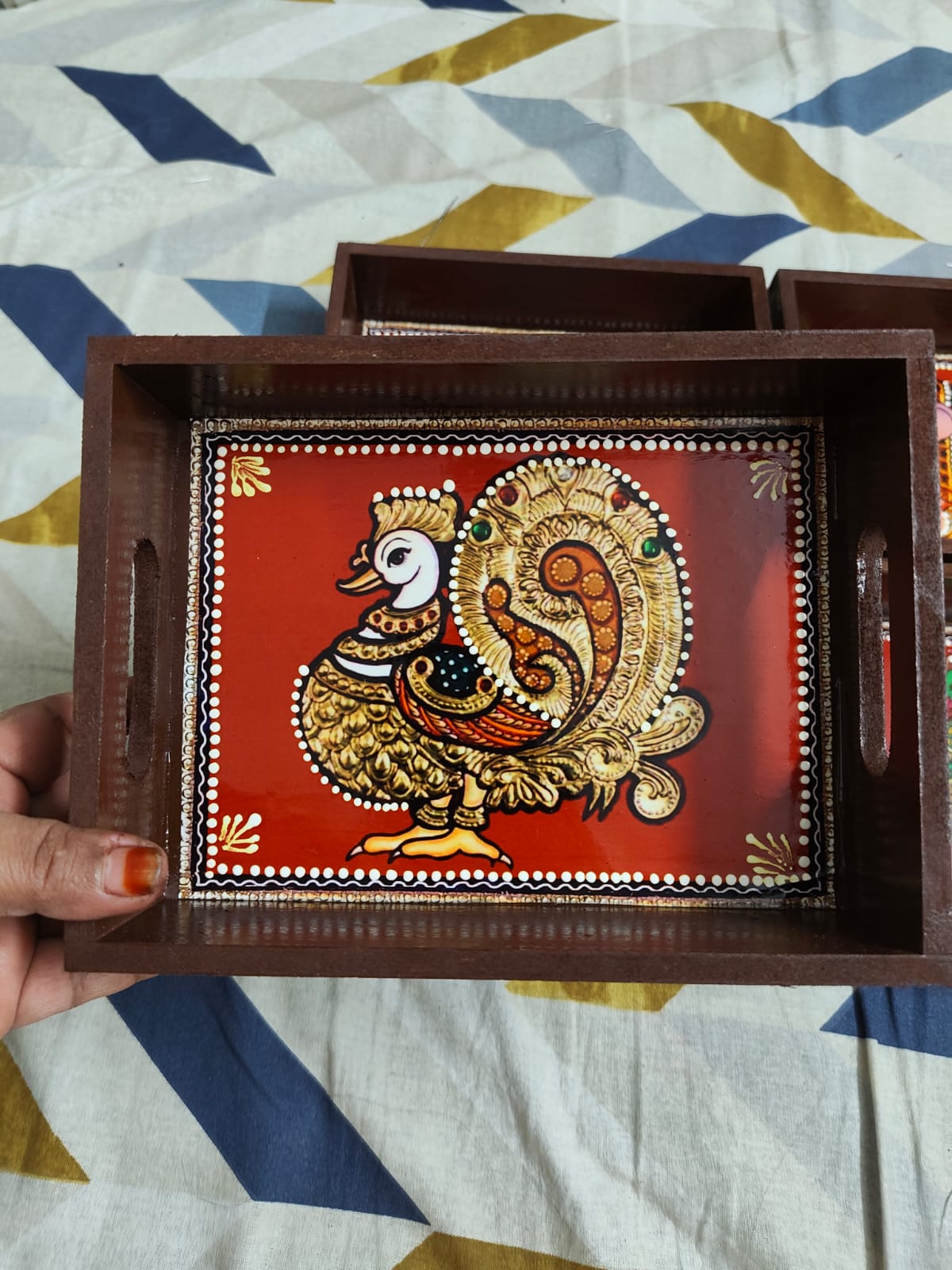 Return gifts - Tray 6x8 - Swan