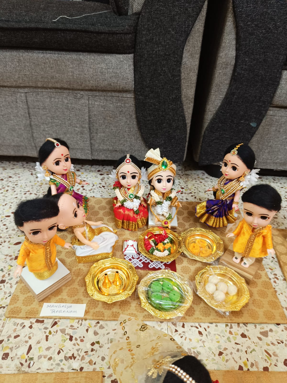 Wedding set - Mangalya tharanam